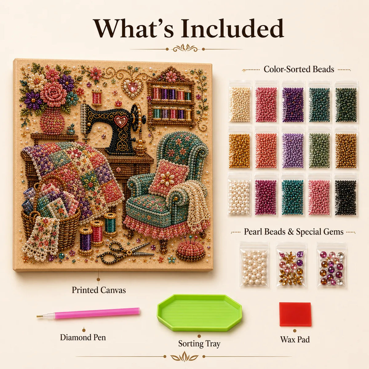 ✨70% OFF!!Ready for Christmas!🎅✨ Cozy Hobby Rooms 3D Diamond Painting Kit