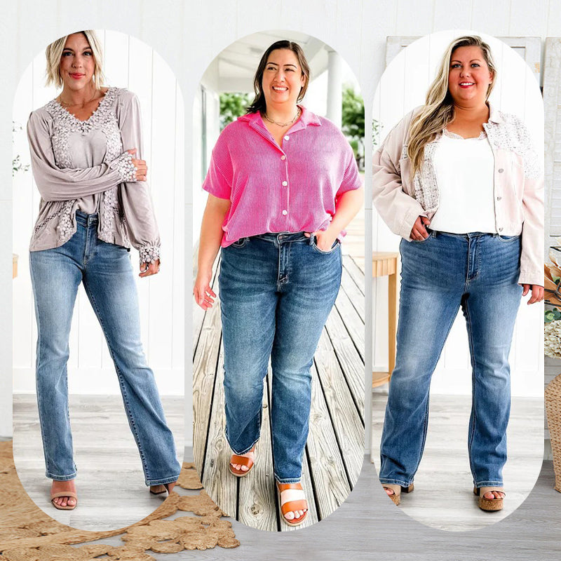 ✨HOT SALE 49% OFF👖High Stretch Tummy Control Jeans3