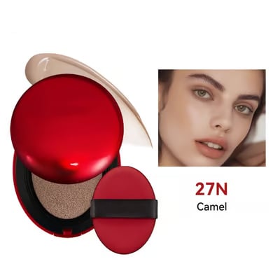 🔥🎉2025 HOT SALE 🎉Buy 1 Get 1 Free✨High-Coverage Hydrating Long-Lasting Red Cushion Foundation