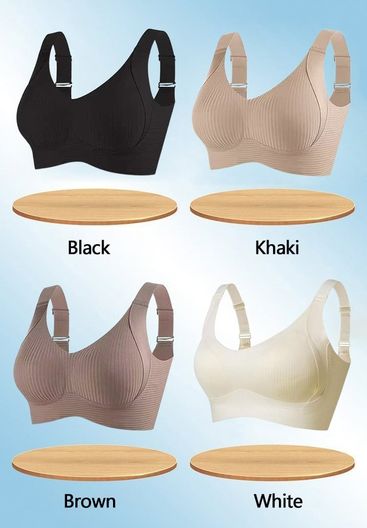 🎁Last Day Buy 1 Get 3 Packs(Each only ￡4.66!!)🔥Super firming bra | Wire-free push-up bra👍No more sagging breasts