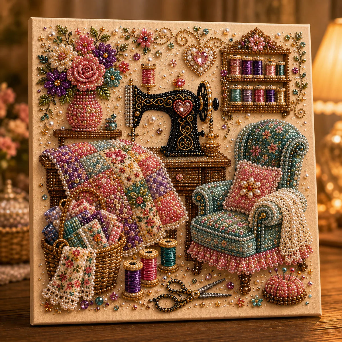 ✨70% OFF!!Ready for Christmas!🎅✨ Cozy Hobby Rooms 3D Diamond Painting Kit