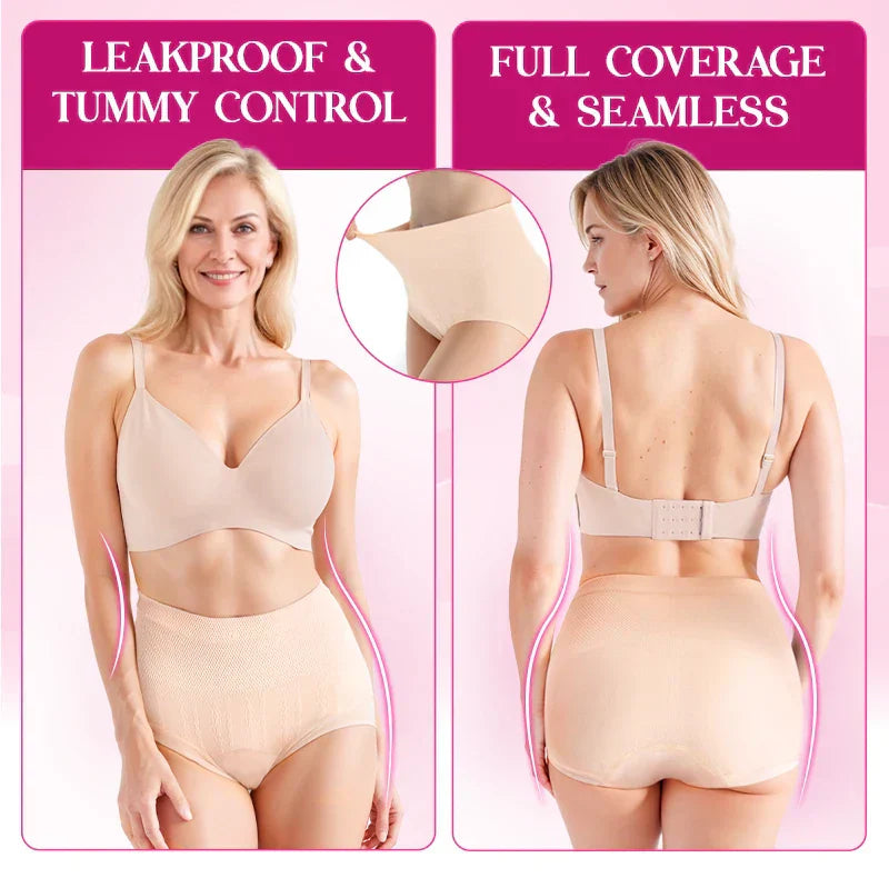 💞Buy 1 Get 3 Packs- Leakproof High-Waist Tummy-Control Butt-Lifting Panties
