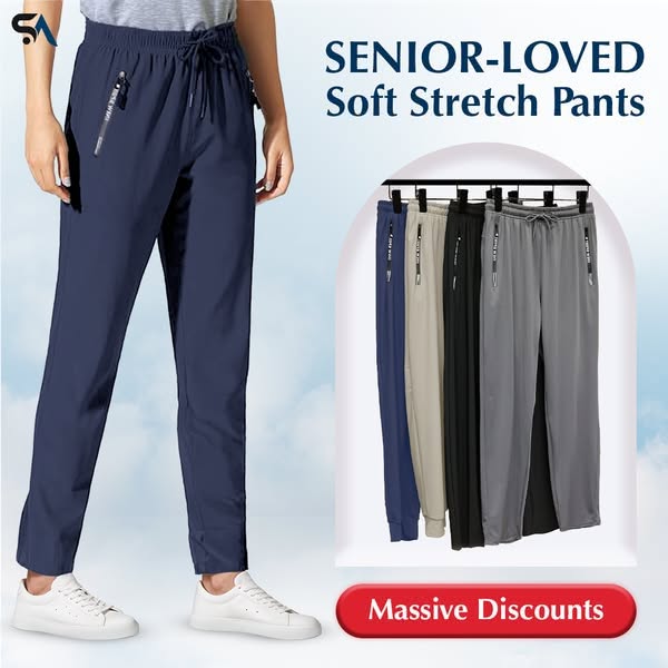 ⏳LAST DAY SALE 65% OFF!!🔥Unisex Ultra Soft Stretch Perfect Drape Casual Pants1