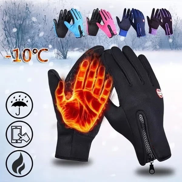 ⏰Last Day 50% OFF❄️Waterproof Touchscreen Thermal Gloves🎁Perfect for Outdoor Working, Cycling,Running,Driving