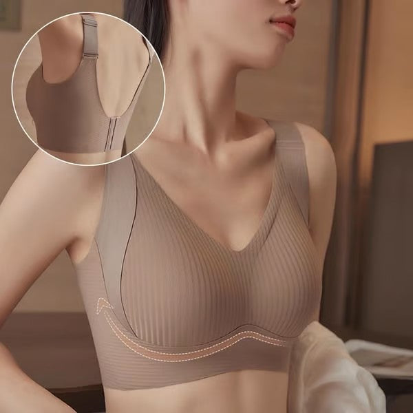 🎁Last Day Buy 1 Get 3 Packs(Each only ￡4.99)🔥Super firming bra | Wire-free push-up bra👍No more sagging breasts