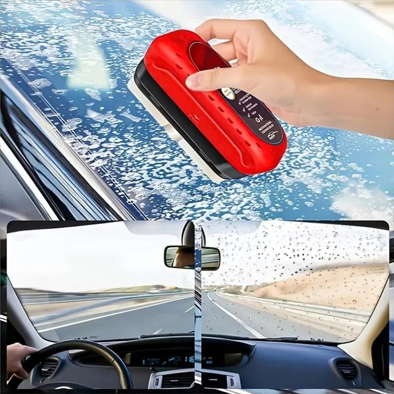 🔥LAST DAY SALE - 49% OFF🎁Car Glass Oil Film Cleaner Brush