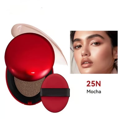 🔥🎉2025 HOT SALE 🎉Buy 1 Get 1 Free✨High-Coverage Hydrating Long-Lasting Red Cushion Foundation