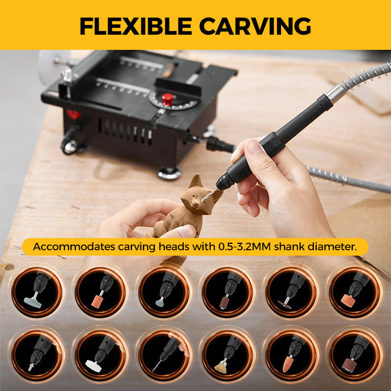 ⏳Limited time 50% OFF⏳💥2025 Hot Sale⏰Multi-functional Mini Precision Table Saw