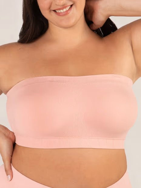 ⏳LAST DAY SALE ONLY ￡11.99!!🔥Aurelle™ No-Slip Convertible Bandeau – 3-Way Wear, Wire-Free & Trusted by 50K+ Women👙🇬🇧