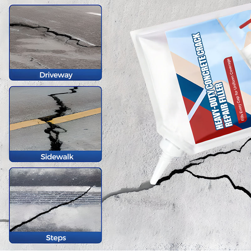 🏆LAST DAY SALE ONLY ￡9.99!🔥Heavy-Duty Concrete Crack Repair Adhesive