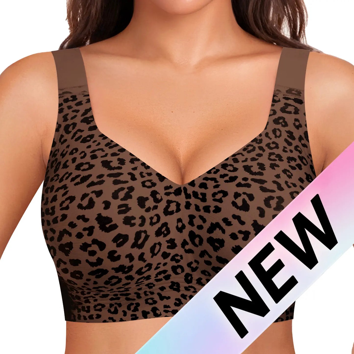 🏆HOT SALE Special Price:£11.99!!! 🔥All-Day Comfort Wireless Full Coverage Jelly Smoothing Bra👍No More Sagging Breasts