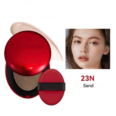 🔥🎉2025 HOT SALE 🎉Buy 1 Get 1 Free✨High-Coverage Hydrating Long-Lasting Red Cushion Foundation