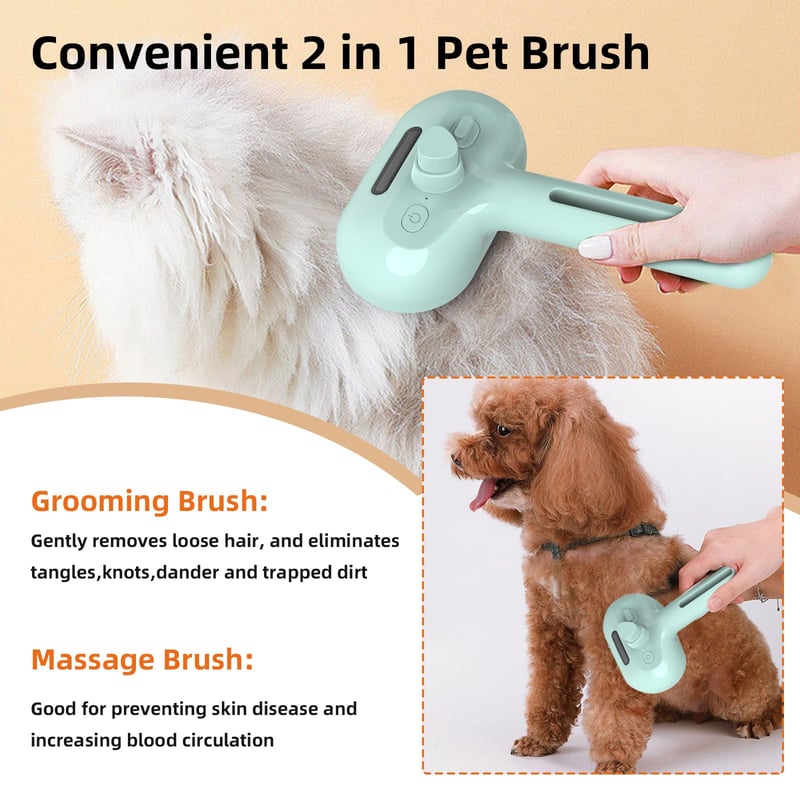 🔥🎉2025 HOT SALE🎉 49% OFF-Pet Spray Hair Removal Comb