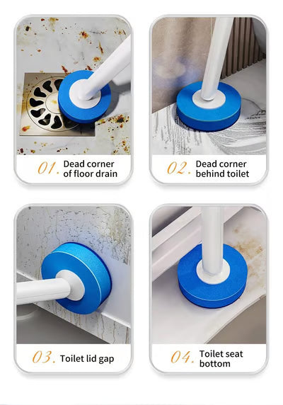 🔥LAST DAY SALE £7.99!!⚡50K+ SOLD!🚽💦Hands-Free Cleaning Gadget🧽Disposable toilet cleaning tool💦