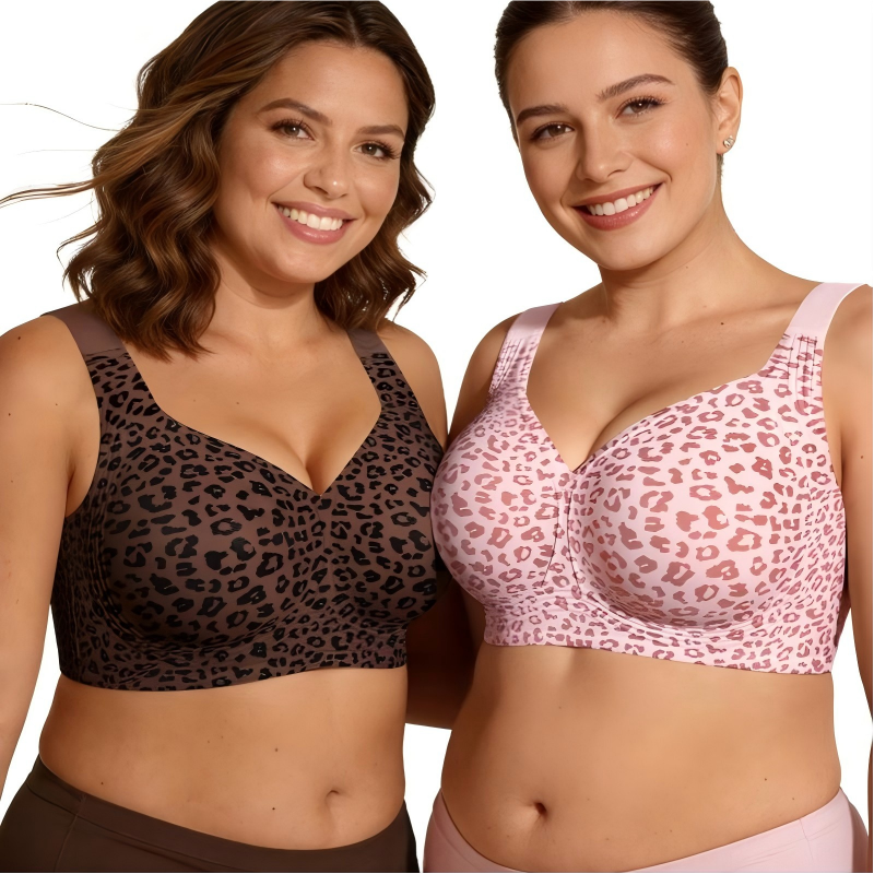 🏆LAST DAY SALE 50% OFF 🔥Women Jelly Bras Wirefree Full Coverage No Underwire Everyday Bras Comfortable Wireless Padded Tshirt Bra👍