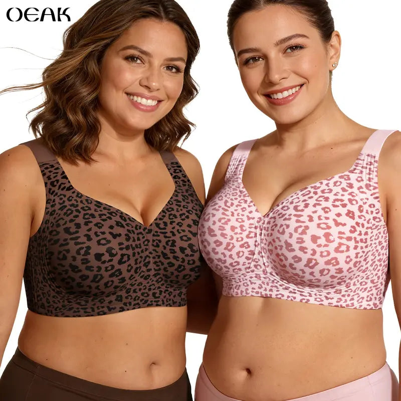 🏆HOT SALE Special Price:£11.99!!! 🔥All-Day Comfort Wireless Full Coverage Jelly Smoothing Bra👍No More Sagging Breasts