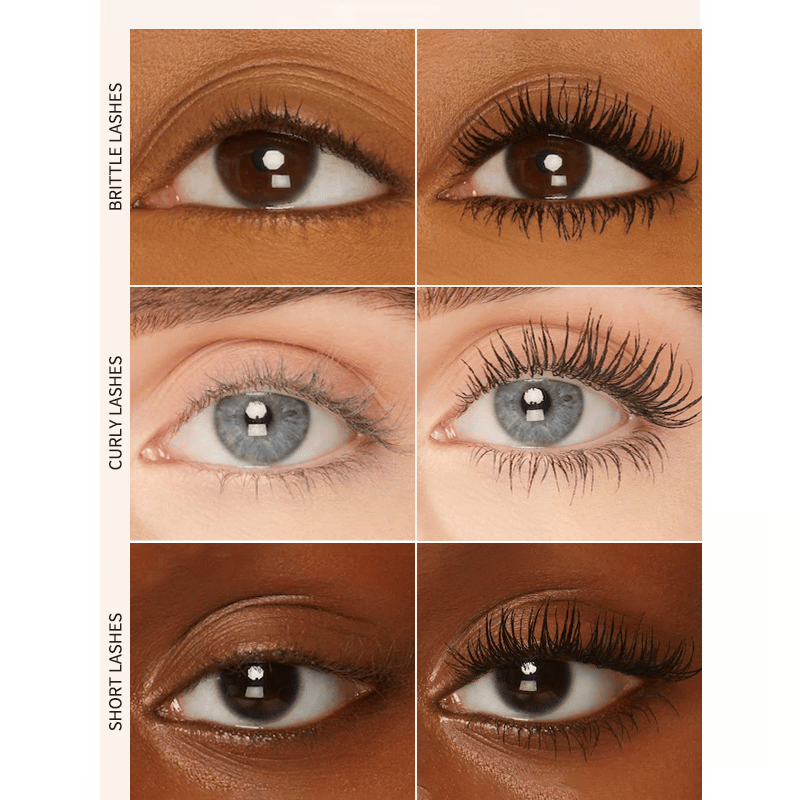 🥳BUY 1 GET 1 FREE:￡7.99!!💞50K+ SOLD!👁️✨ All-Day Beautiful Lashes, Smudge-Proof! Waterproof Fiber Mascara for Natural Volume. 💖💃