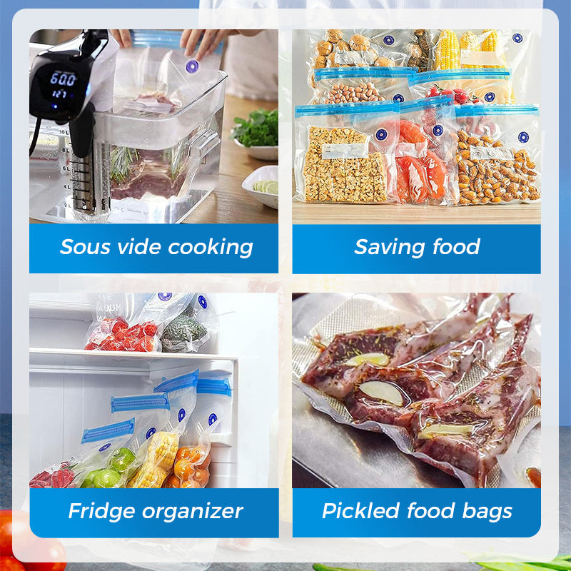 🔥2025 Big Sale 50% OFF🔥Kitchen Vacuum Sealer Bag Set