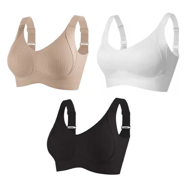 🎁Pay 1 Get 3 Packs(Each only ￡4.99) 🔥 Super firming bra | Wire-free push-up bra 👍 No more sagging breasts