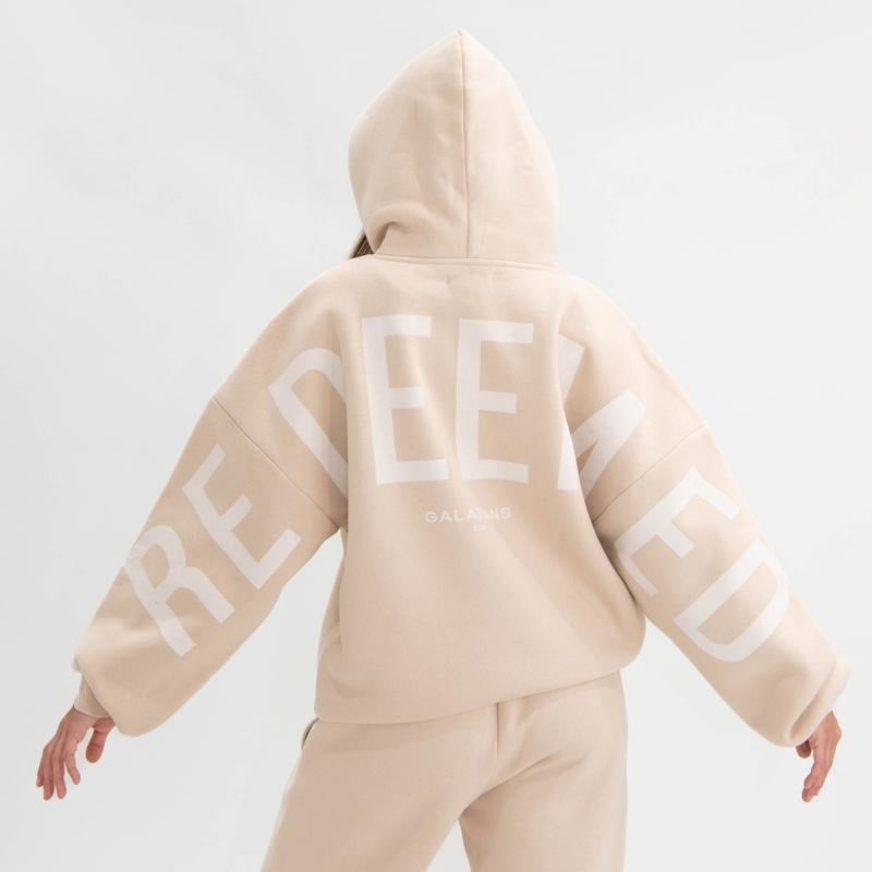 💕Last Day 49% OFF💖✝ Essential Hoodie | Oversized Christian Heavyweight Faith Sweatshirt