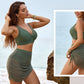 👙2025-Summer Sale 49% OFF💃Slimming Mesh Sheer Sarong Wraps Swimsuit