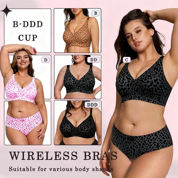 🏆LAST DAY SALE 50% OFF 🔥Women Jelly Bras Wirefree Full Coverage No Underwire Everyday Bras Comfortable Wireless Padded Tshirt Bra👍