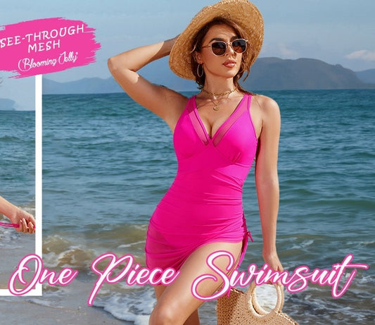 👙2025-Summer Sale 49% OFF💃Slimming Mesh Sheer Sarong Wraps Swimsuit