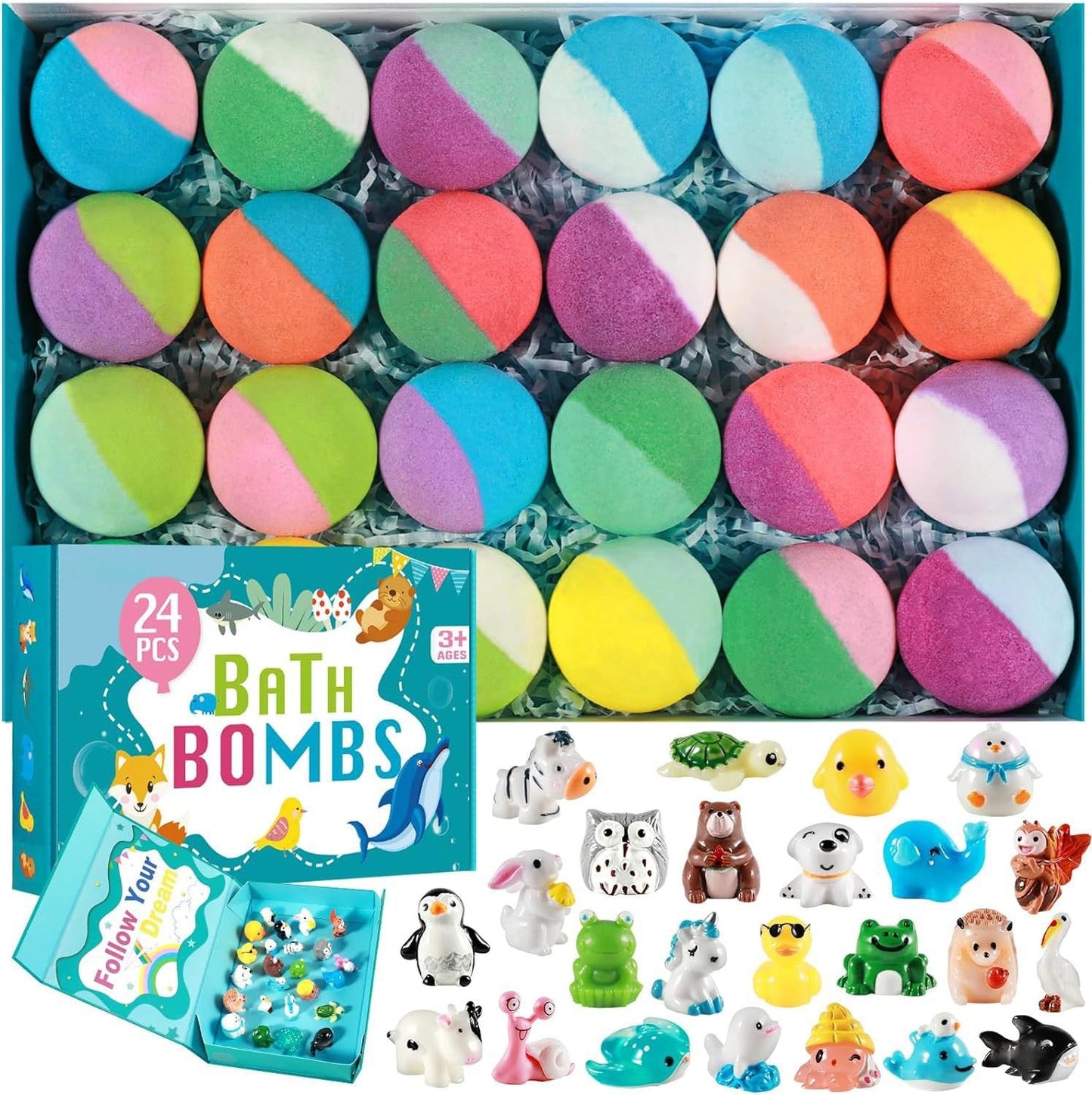 🛁Bath Bombs for Kids with Surprise Inside🥚✨
