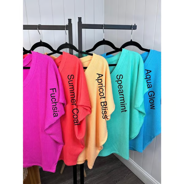 💥Last Day Sale 50% Off💥Women's V-Neck Versatile Casual Bat Sleeve T-Shirt Tops