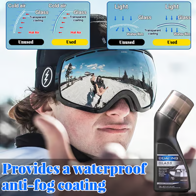 🔥BUY 2 GET 3 FREE🔥Micro-molecular Anti-fog Coating Agent Wiper