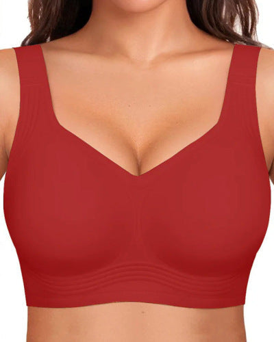 🏆LAST DAY SALE 50% OFF 🔥Women Jelly Bras Wirefree Full Coverage No Underwire Everyday Bras Comfortable Wireless Padded Tshirt Bra👍