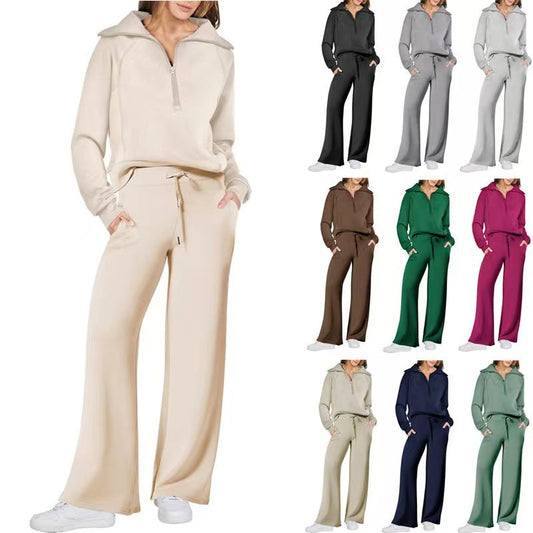 💝2026 HOT SALE 70% OFF!!⚡🎀Women's 2 Piece Casual Outfits Sweatsuit Set