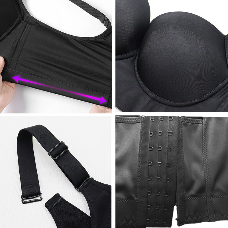🏆2026 HOT SALE 49% OFF🔥Back Smoothing Underwire Push Up Bra