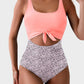 🔥2025 SUMMER 50% OFF🎁Ruched Tie-Knot Tummy Control One-Piece Swimsuit