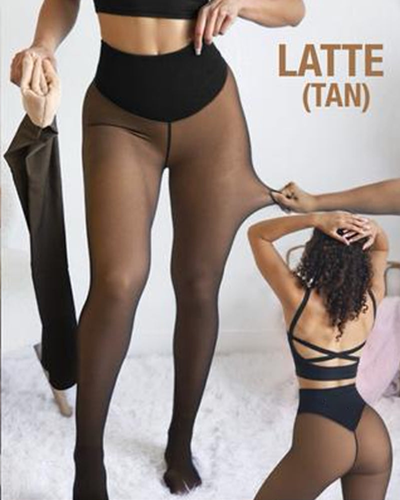 🔥Buy 1 Get 1 FREE❄️One-Seam The-original Magic Fleece Lined Leggings✨