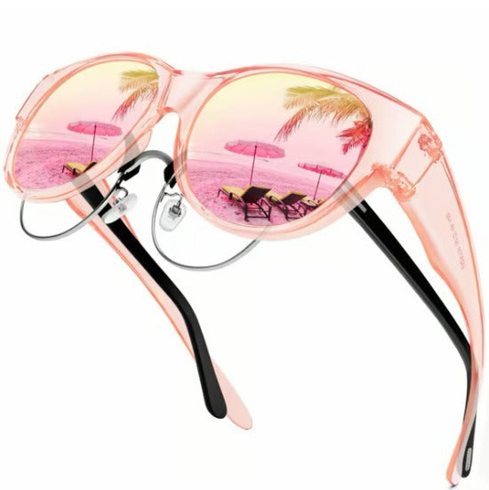 🎉LIMITED SALE：ONLY ￡6.99!!😎UV400 Protection Fit Over Glasses Sunglasses