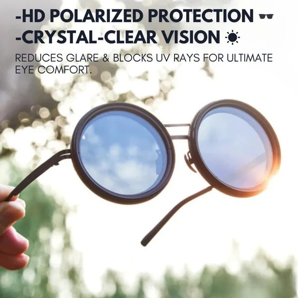 🔥2025 Hot Sale 49% OFF🔥Adjustable Tint Polarized Round Sunglasses
