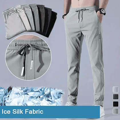 💖💖LAST DAY SALE 50% OFF❄️2025 New Unisex Quick Dry Ultra Stretch Ice Silk Pants