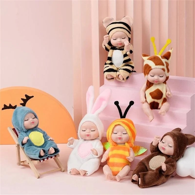 💕HOT SALE 50% OFF🧸Mini Reborn Baby Dolls Lifelike Realistic Baby Dolls👼🎁