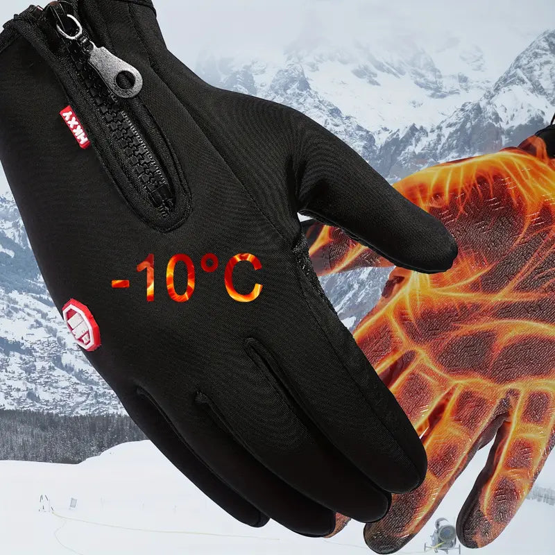 ⏰Last Day 50% OFF❄️Waterproof Touchscreen Thermal Gloves🎁Perfect for Outdoor Working, Cycling,Running,Driving