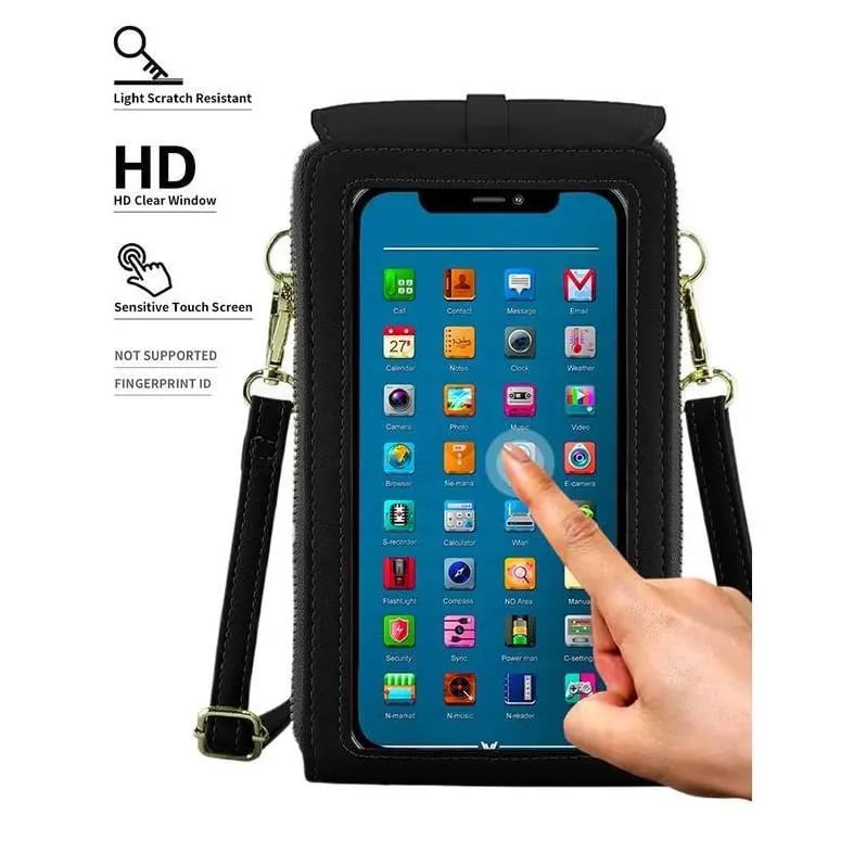 🏆Last Day Promotion：ONLY ￡7.99!!👜📱 Simple and elegant women's touchscreen crossbody phone wallet