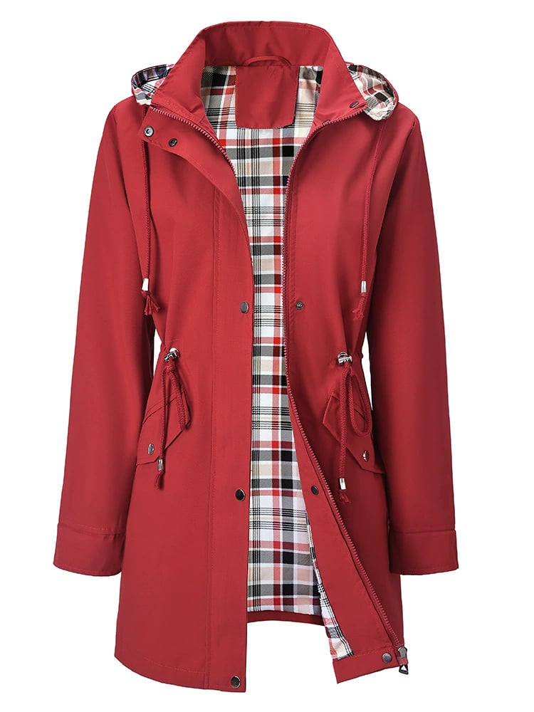 🔥This Week's Special Price:£25.99!!🧥💦Womens Chic. Lightweight. Waterproof Jacket🍃-Unleash Style and Durability in Any Storm!2