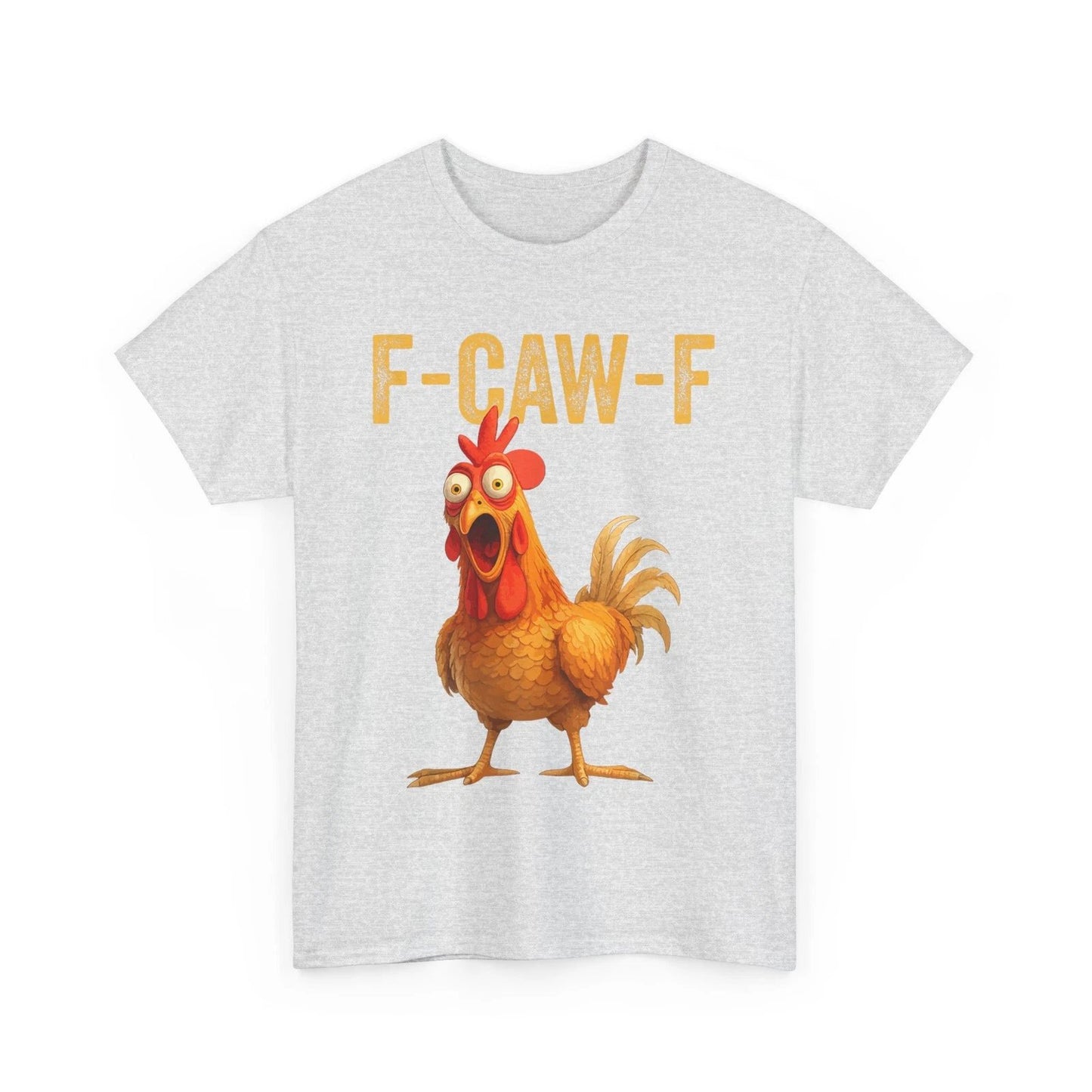 ✨Surprise Price: Only £10.99✨🔥Humorous Chicken Pattern T-Shirt😍F-Caw-F