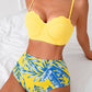 💛Summer Hot Sale - 60% Discount💛Dreamy Strap swimsuit with Cover up