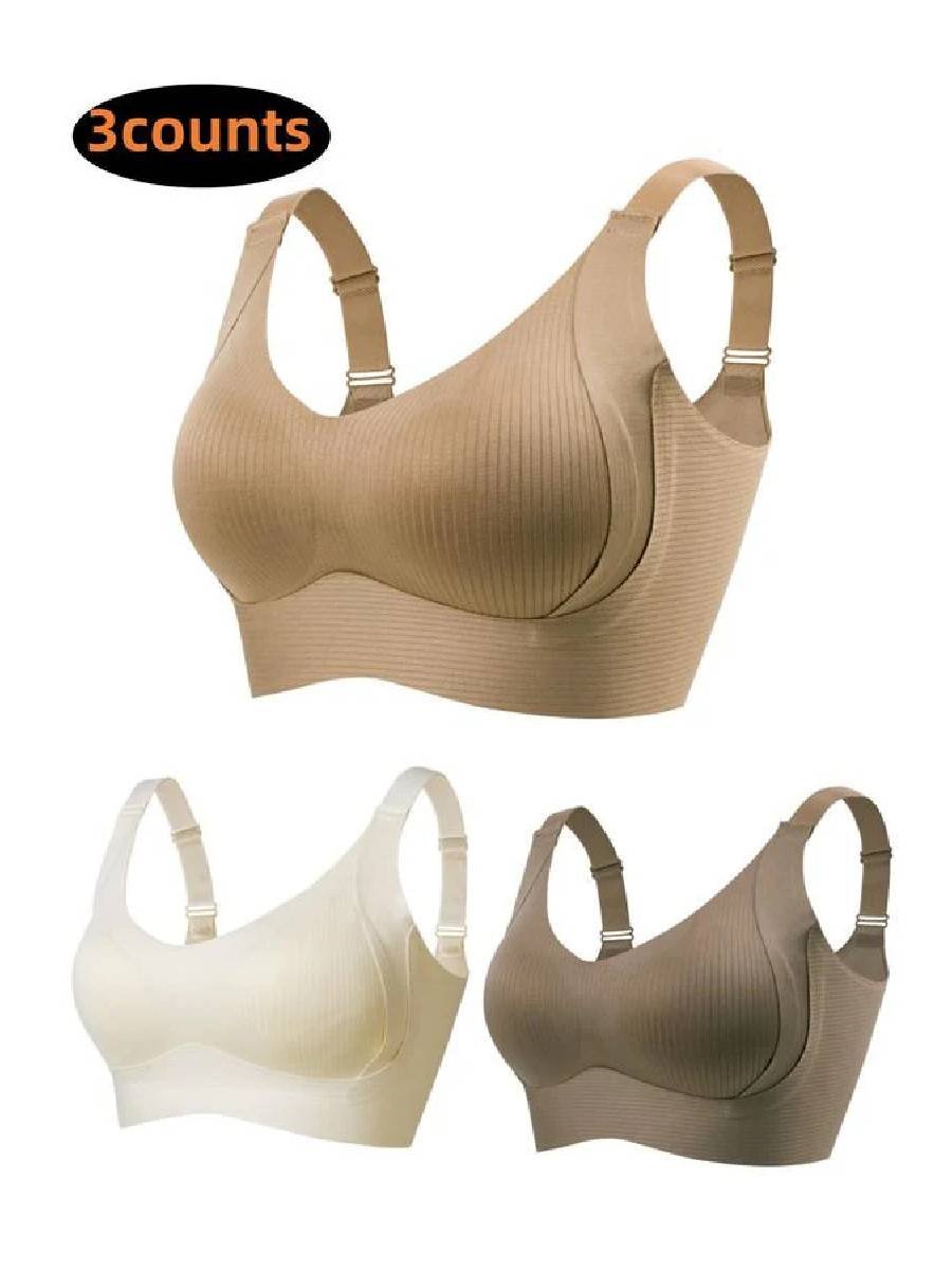 🎁Last Day Buy 1 Get 3 Packs(Each only ￡4.66!!)🔥Super firming bra | Wire-free push-up bra👍No more sagging breasts