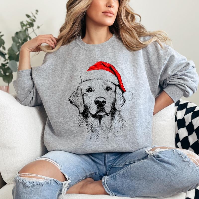🎄🎅CHRISTMAS SPECIAL PRICE: ￡11.99!!🎁Santa Paws Christmas Dog Sweatshirt🐶