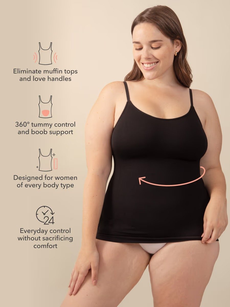 💖 Special Price £8.99🔥Last 3 Hours!!💝All Day Shaping Comfort Stretch Camisolei