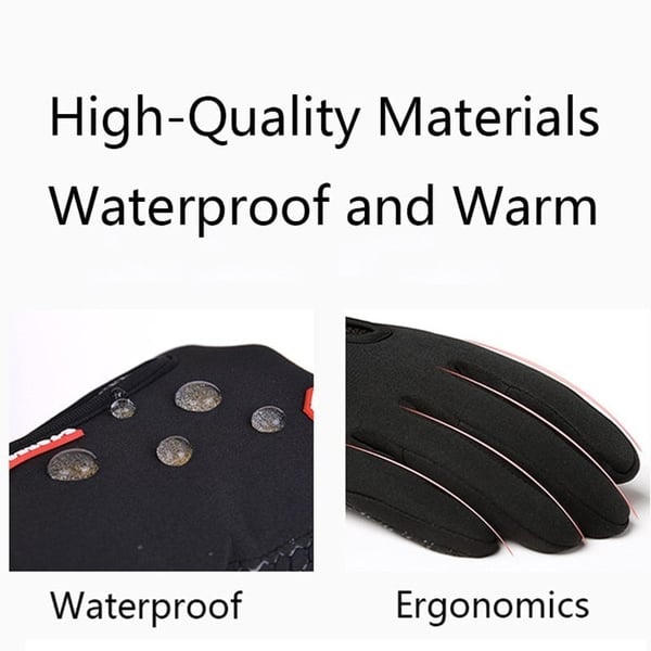 ⏰Last Day 50% OFF❄️Waterproof Touchscreen Thermal Gloves🎁Perfect for Outdoor Working, Cycling,Running,Driving