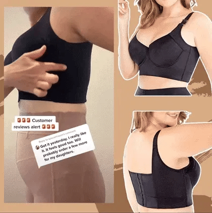 🏆2026 HOT SALE 49% OFF🔥Back Smoothing Underwire Push Up Bra