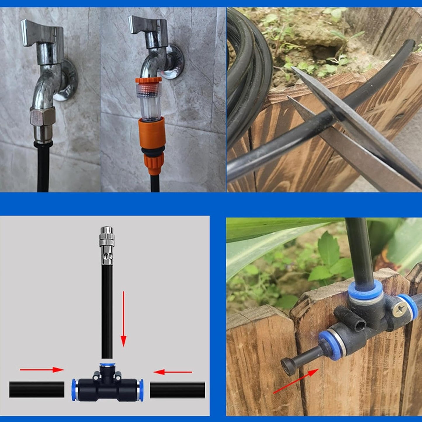 🔥Summer Promotion 49% OFF -🚿360° Curved Garden Automatic Irrigation System